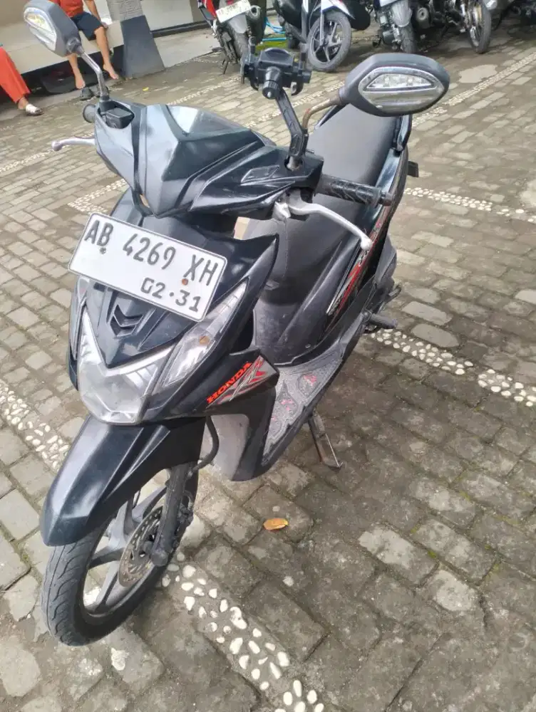 Beat esp stater halus THN 2016 plat AB kota