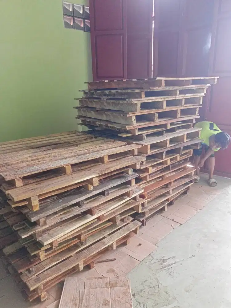palet kayu cocok untuk alas atau dipan siap pakai siap antar