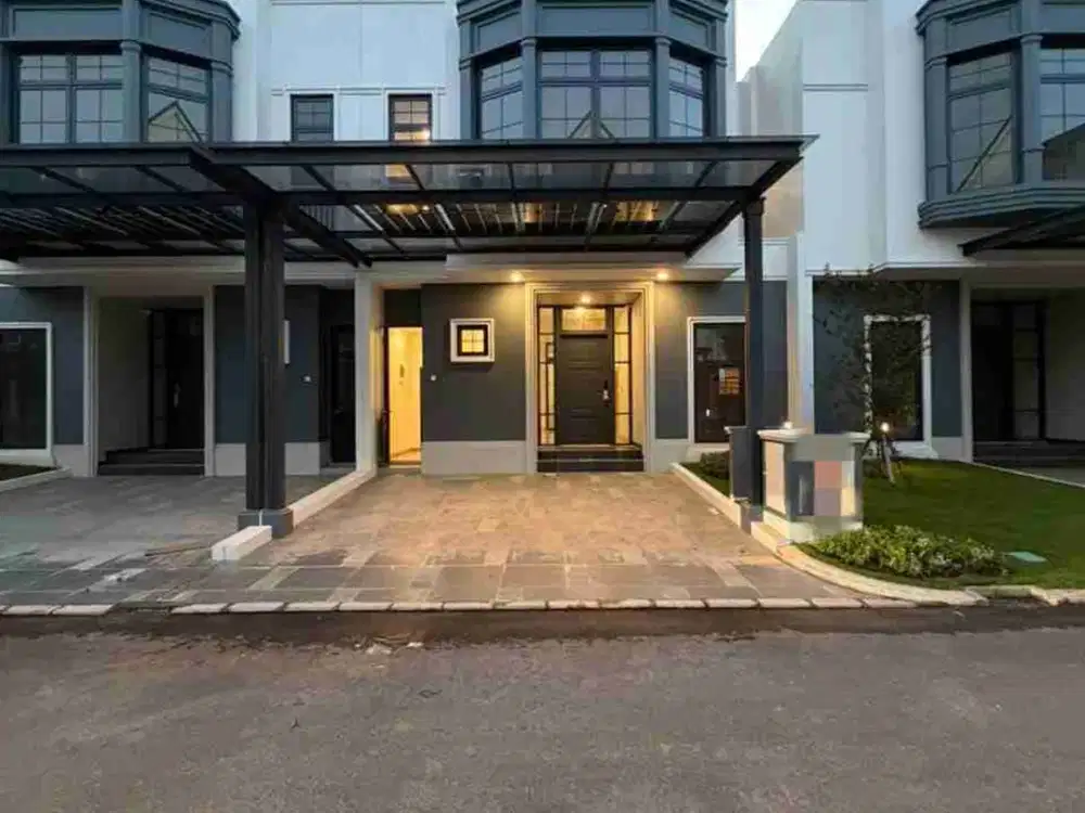 Dijual / Disewakan Rumah Baru 3 Lantai Ada Attic Room di Louise Gading Serpong