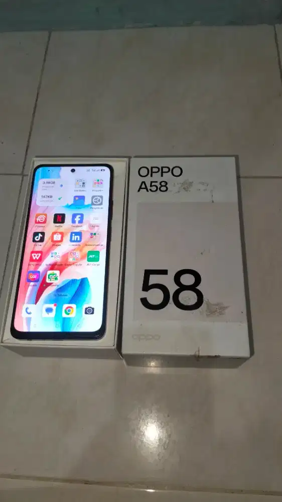 Oppo A58 ram 8/128