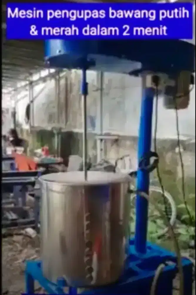 Jual Mesin Pengupas Bawang Putih dan Bawang Merah