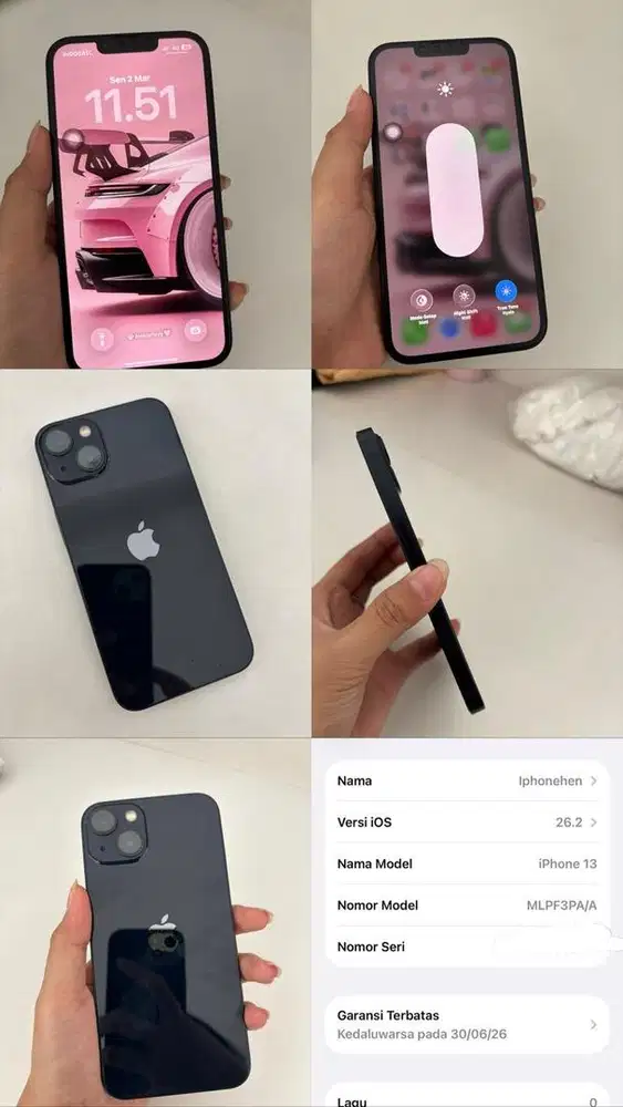 Iphone 13 128Gb Ibox Bergaransi