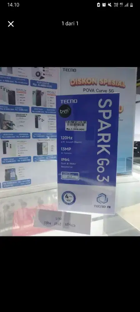 TECNO SPARK GO 3 4/128 | ATLANTIS DAHSYAT