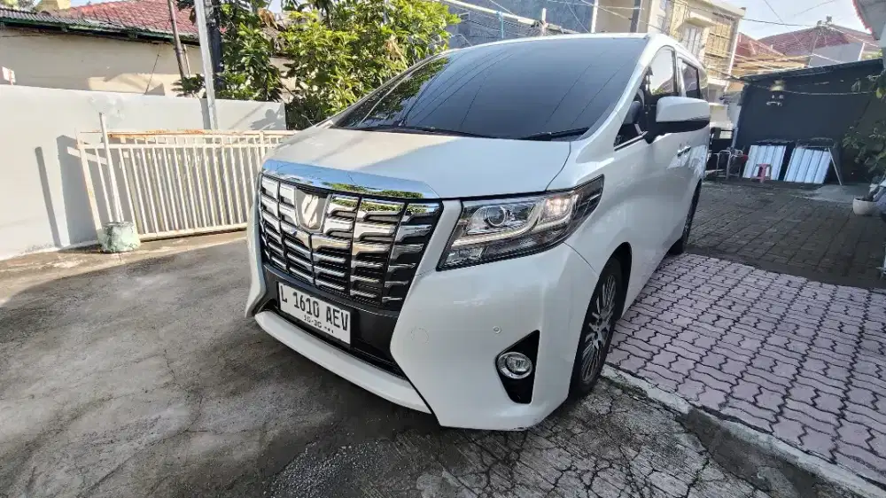 Toyota Alphard G ATPM Matic 2015