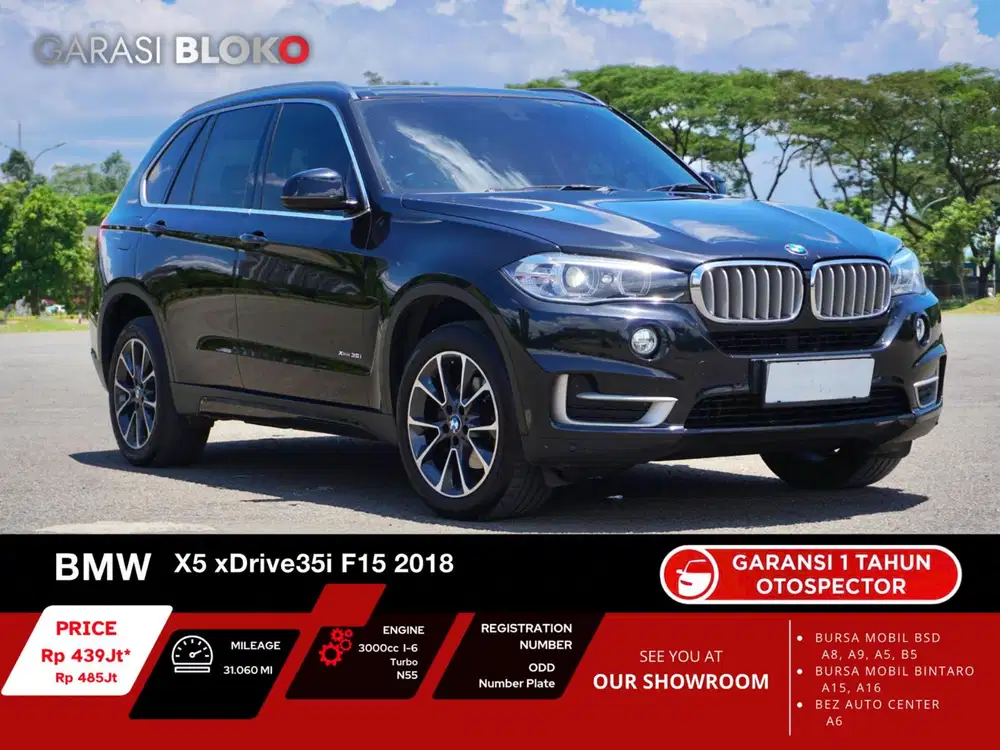 BMW X5 F15 xDrive35i
xLine N55 2017