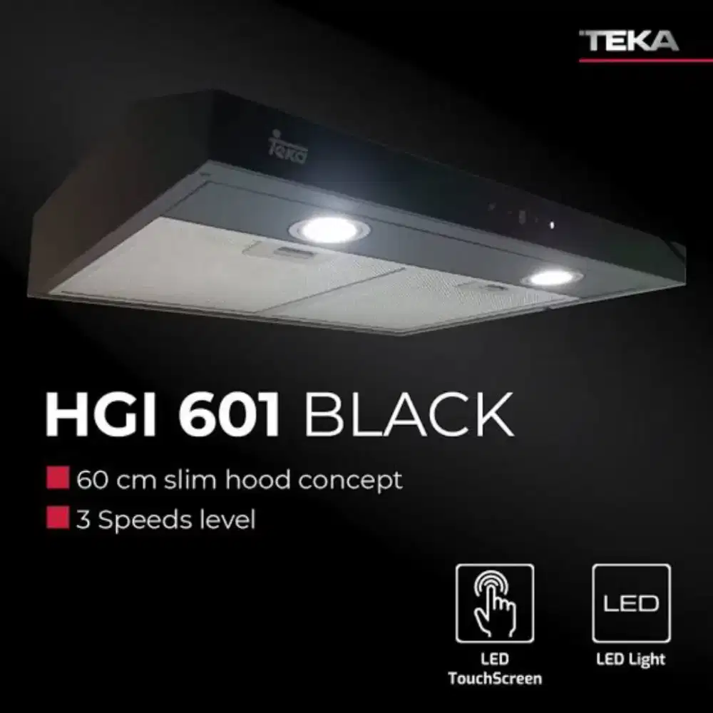 Cookerhood Teka HGI 601 black