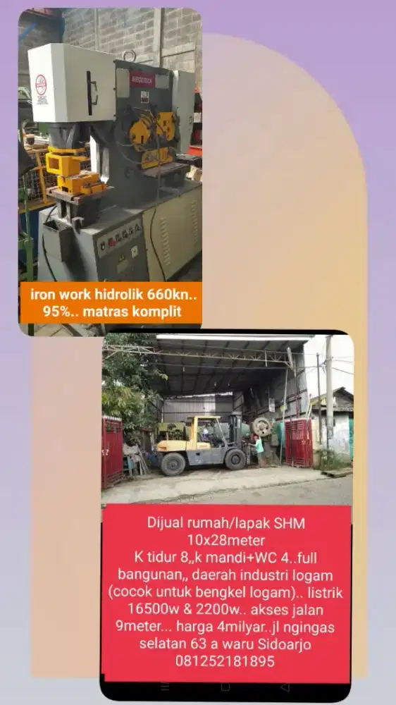 Iron work n workshop