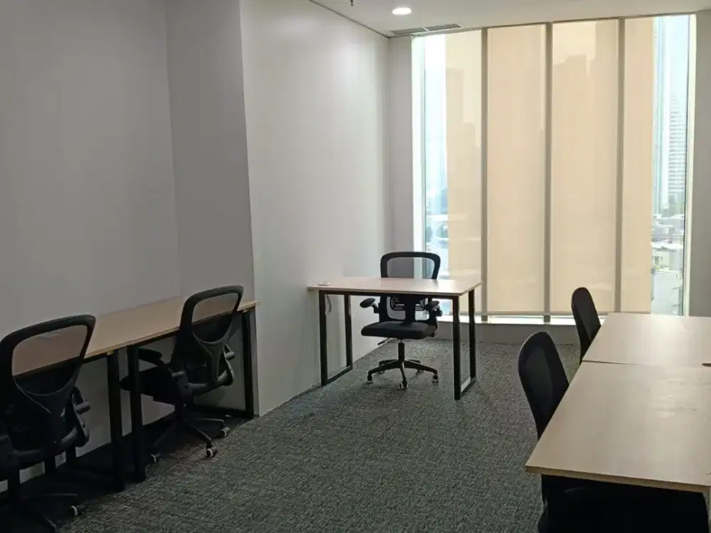 Disewakan Ruang Kantor Furnish untuk 5 at Plaza Bpjamsostek Jakarta Selatan