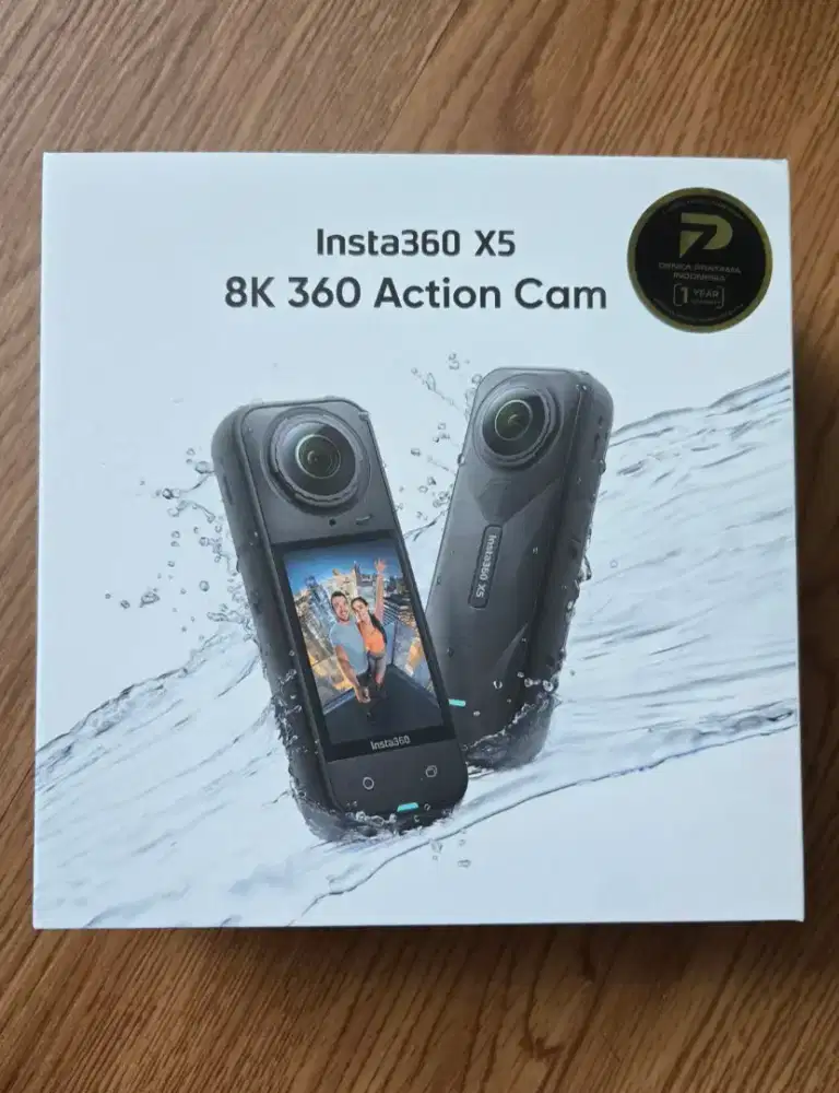 Insta360 X5 99% like new + Invisible & Bullet Stick (Masih Garansi)
