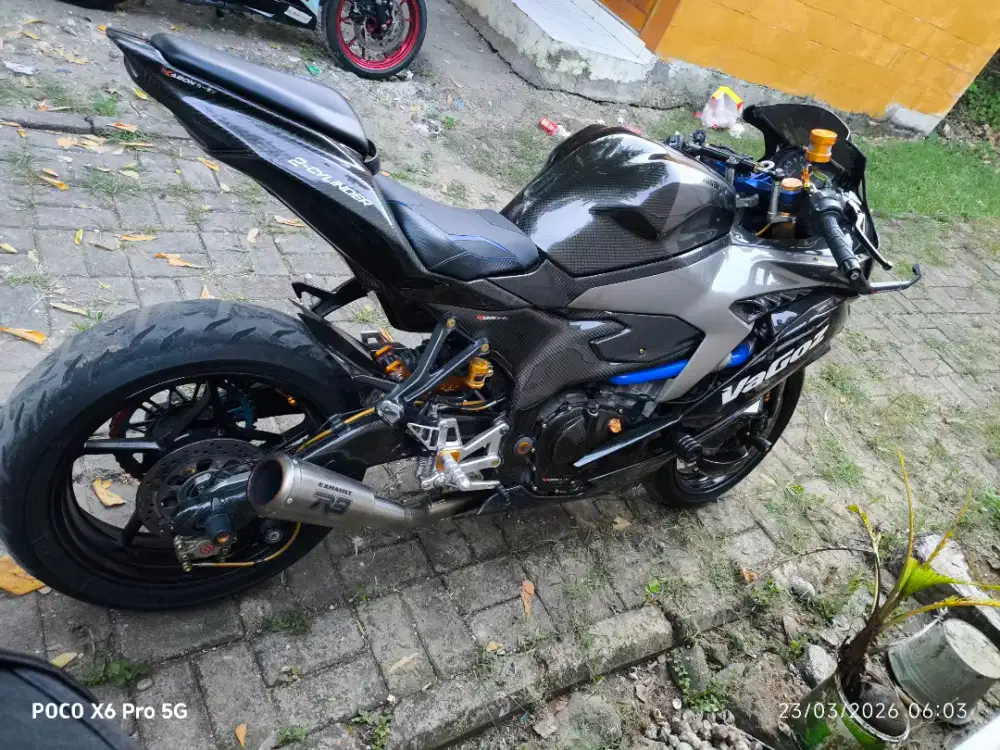 JUAL CPT FULL MODIFIKASI RATA KANAN KIRI ZX25R ABS 2021 PAJAK PANJANG