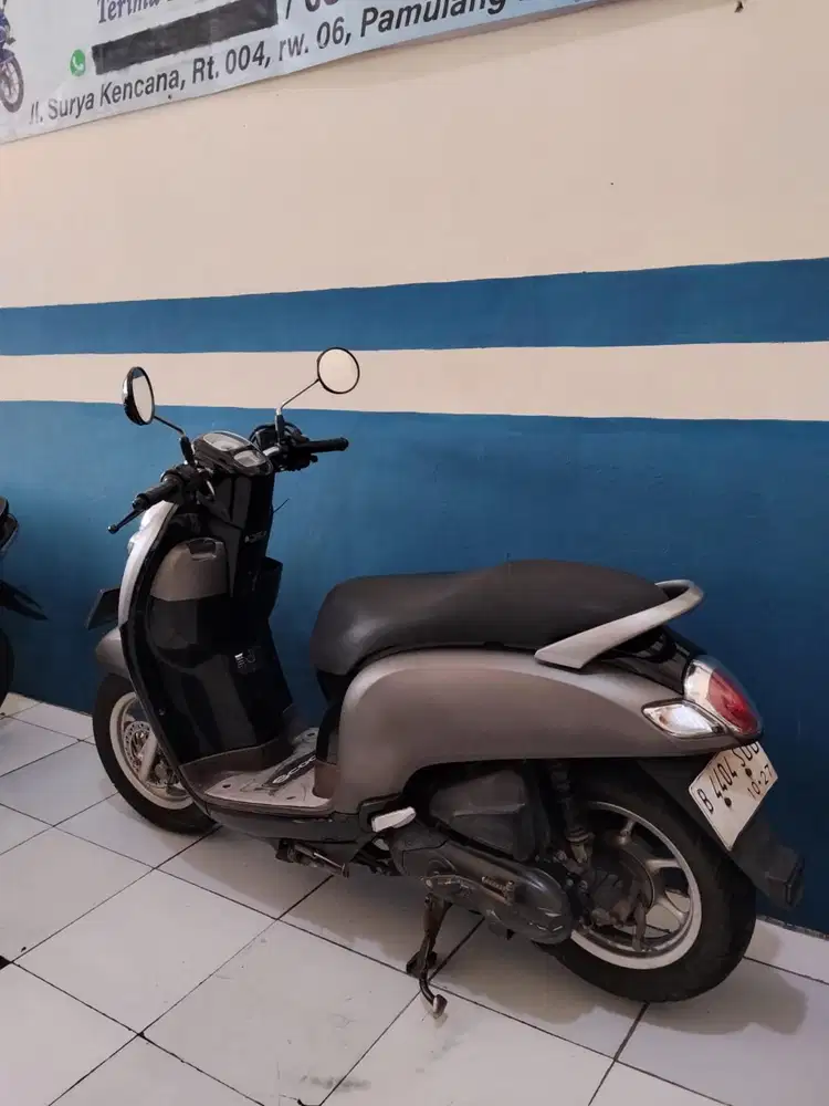 [jual] honda scoopy donat 2017 siap pakai