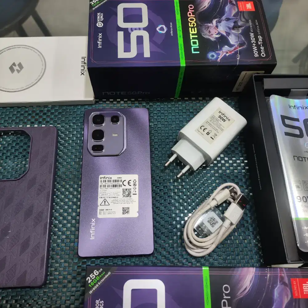 Infinix Note 50 pro, 8/256Gb Fullset, bisa TT