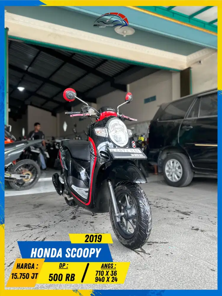 HONDA SCOOPY 2019 NDANG SATSET MASZEHH HIKMAH MOTOR KEPUH MALANG