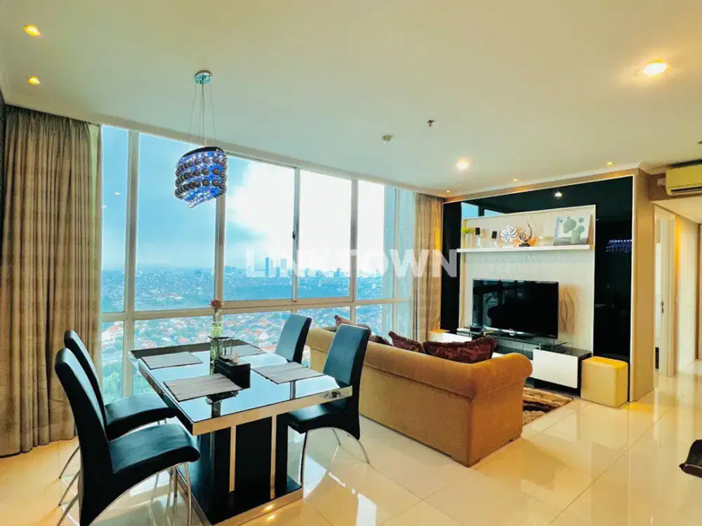 Full Furnish Apartemen Type 3 Br City View di Ciputra World Surabaya