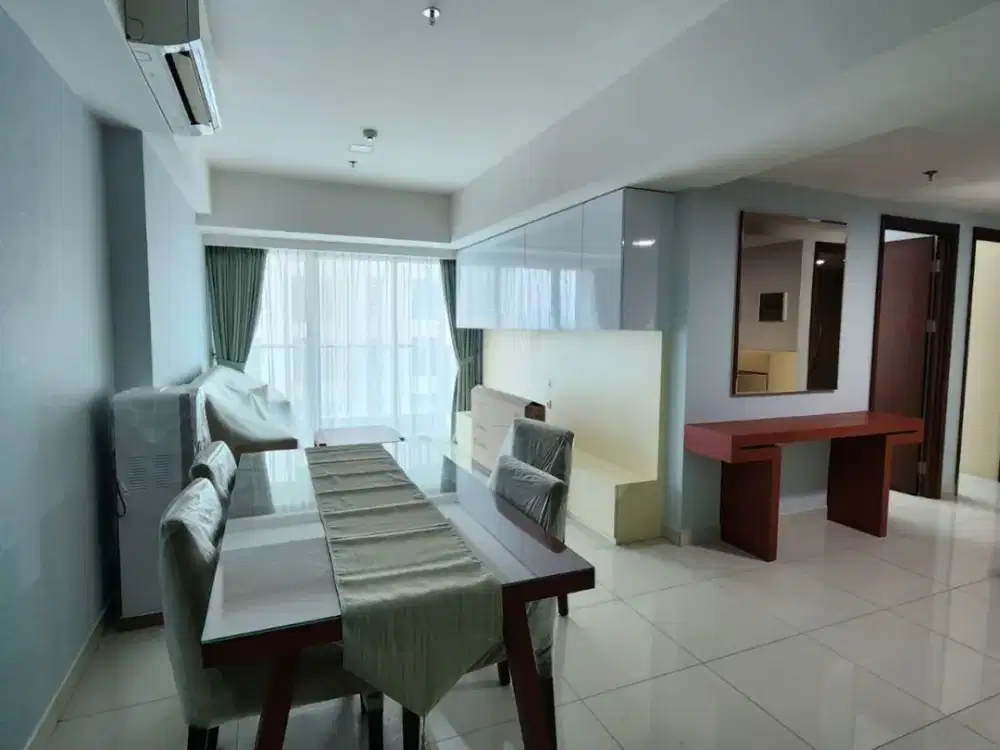 DISEWA APARTEMEN 3BR VIEW DI APT KENSINGTON TOWER CLIFFORD LANTAI 10 FURNISH