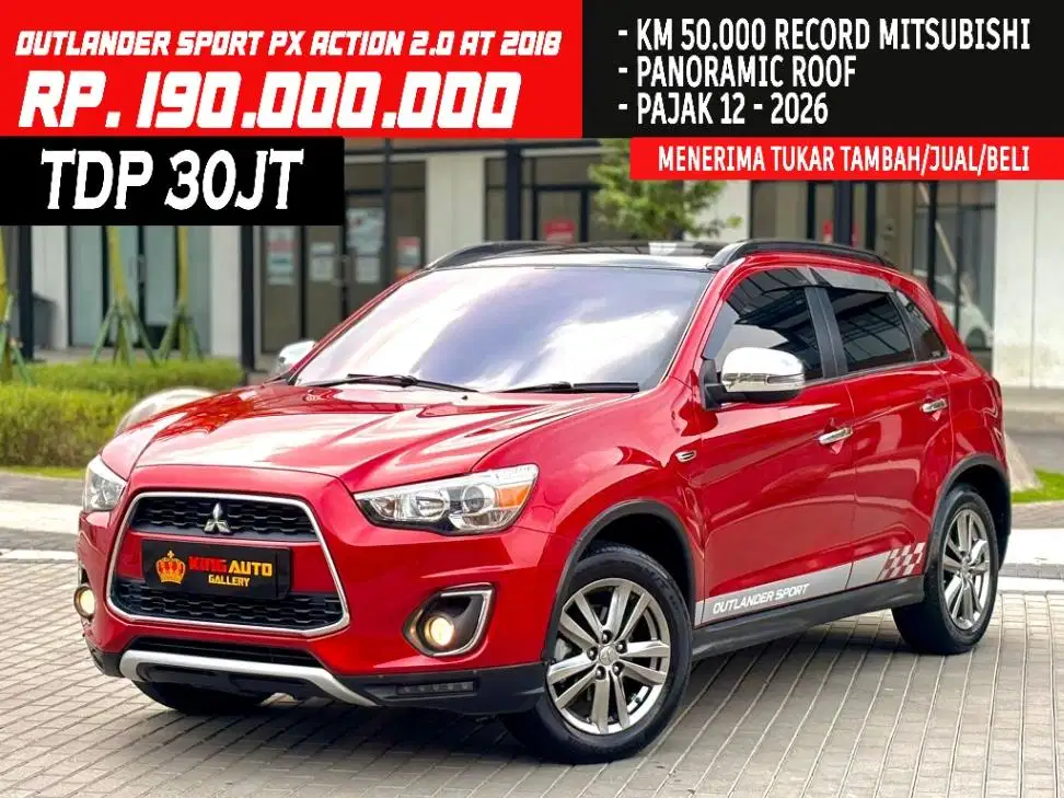 Mitsubishi Outlander Sport PX Action 2.0 Automatic Tahun 2018