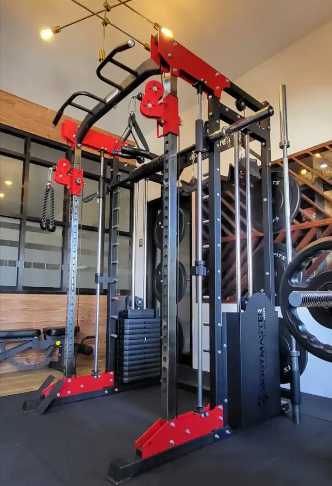 Smith Machine Bodymaster BM-3080MS Power Rack Functional