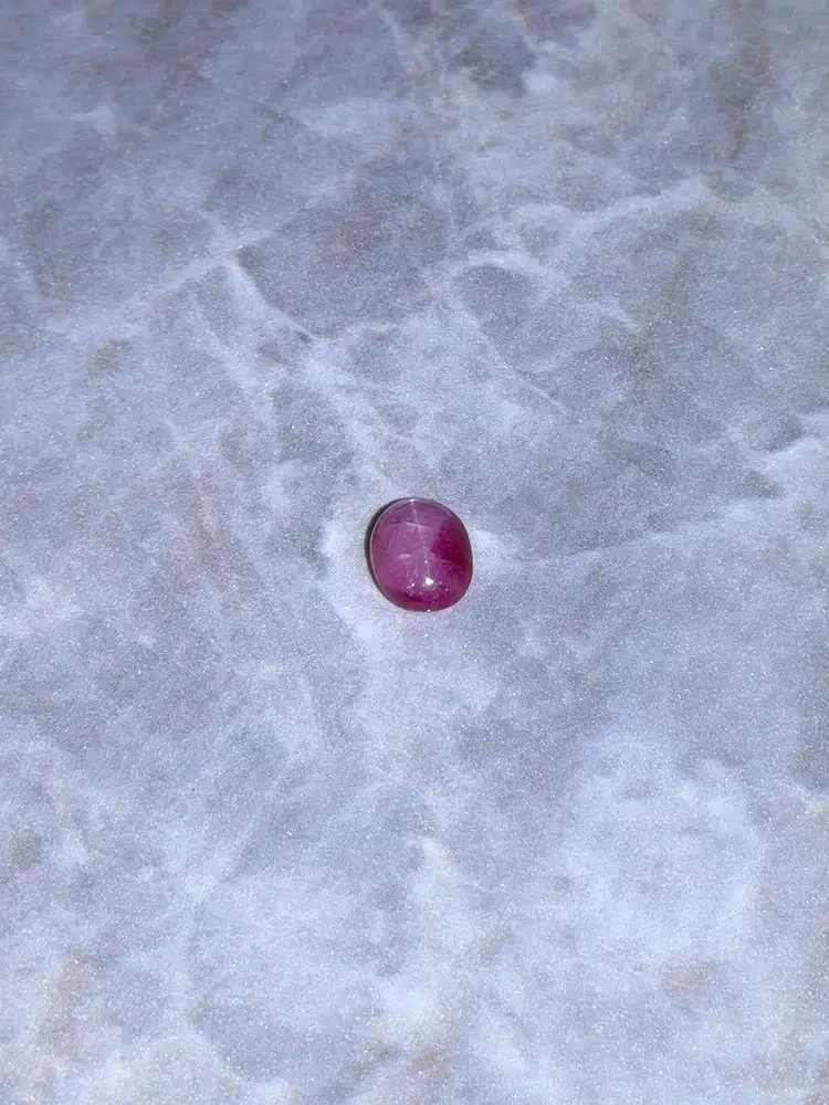 Natural Star Ruby Burma ±7 Carat No Heat + Sertifikat
