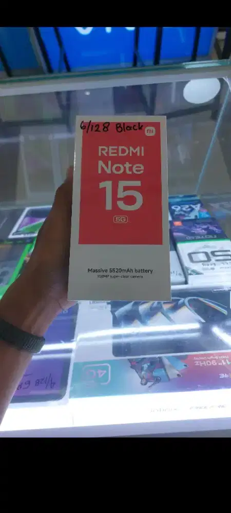 Xiaomi redmi note 15 5G ram 12gb 512gb dan8/256 resmi