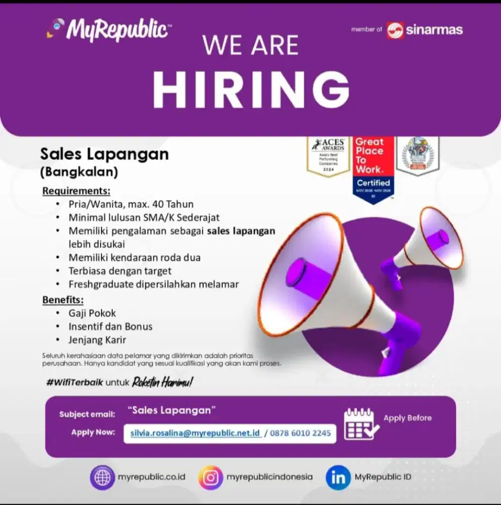 SALES LAPANGAN BANGKALAN