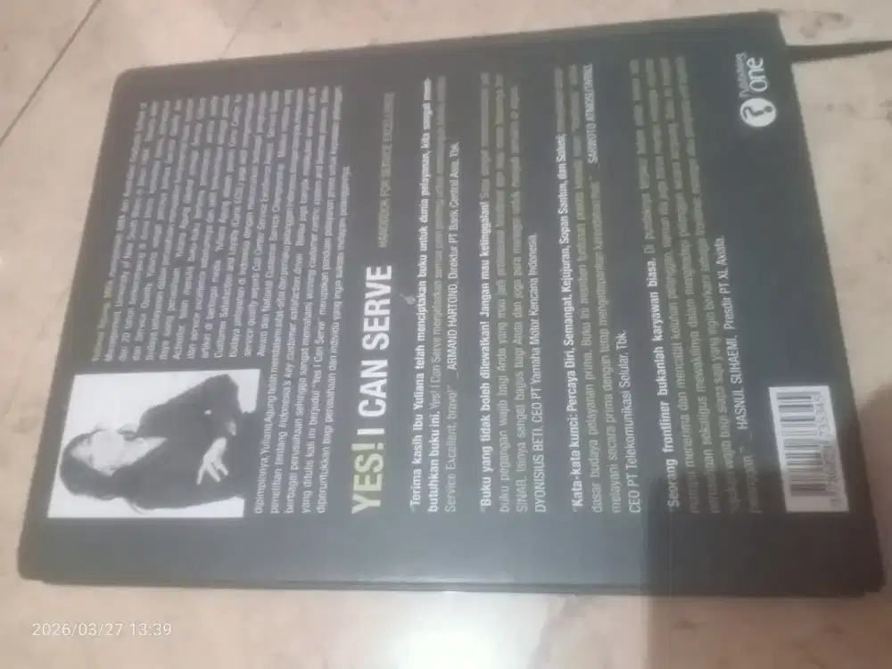 Buku Yes I Can Serve
