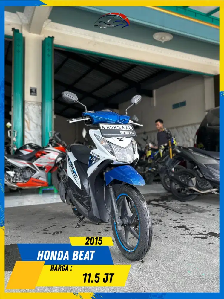 HONDA BEAT 2015 MURAH MERIAH MASZEHH HIKMAH MOTOR KEPUH MALANG