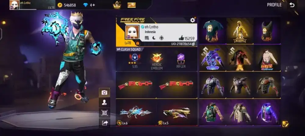 Jual akun ff aman & amanah 100% really