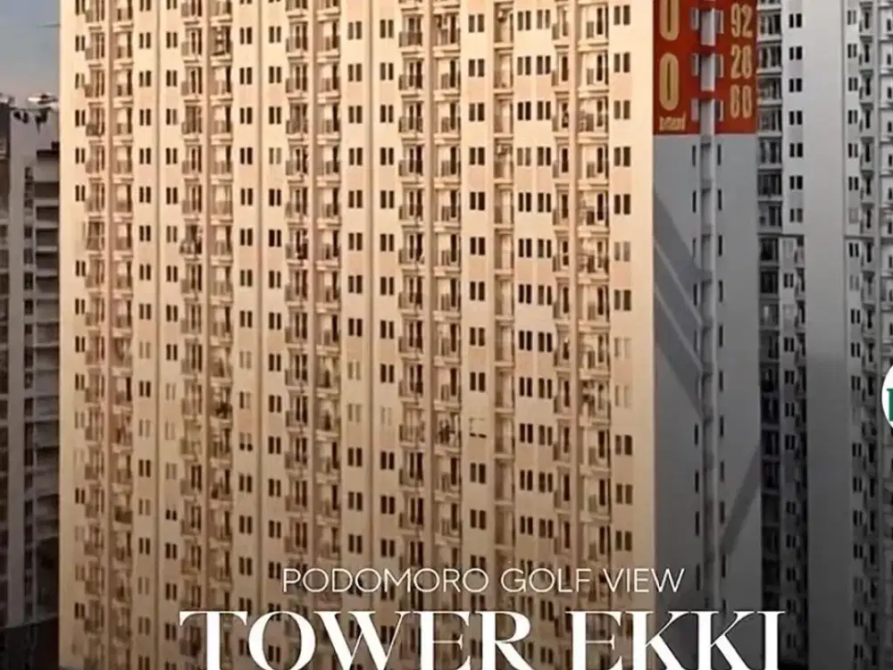 DIJUAL Apartemen Podomoro Golf View 2 Bedroom