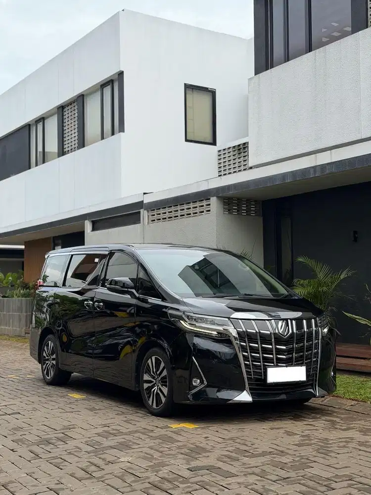 Toyota Alphard G ATPM 2018 Black on Beige