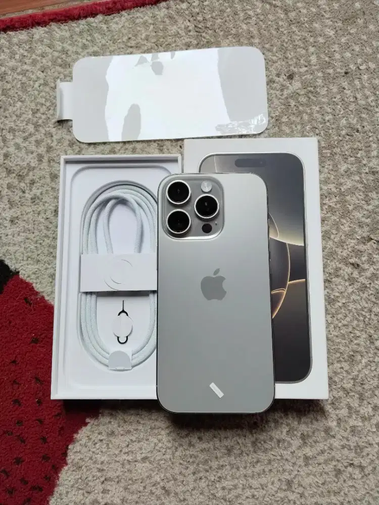 IPhone 16 Pro 128 ibox bh 100% like new