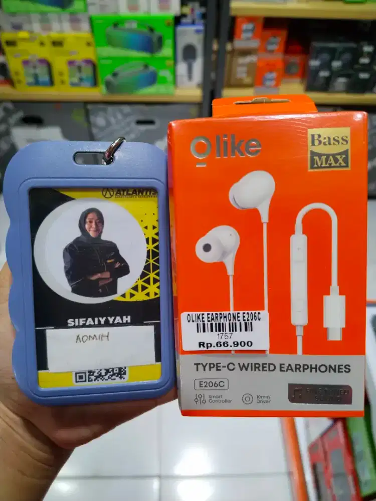 OLIKE EARPHONE E206C | ATLANTIS DAHSYAT
