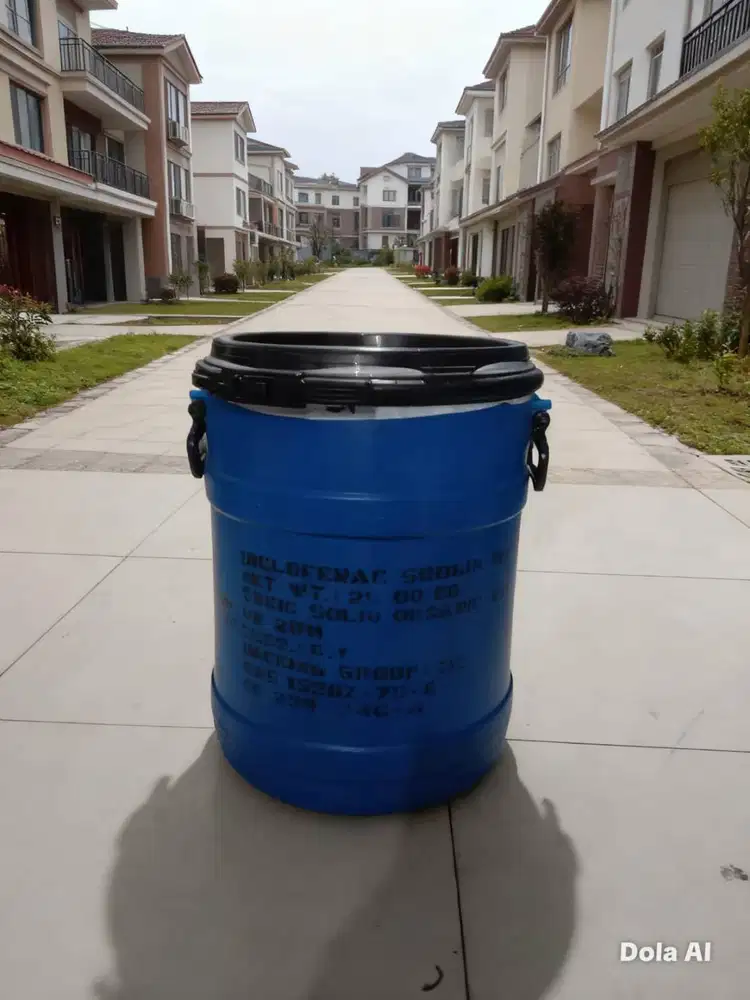 tong sampah kapasitas 60kg pbb