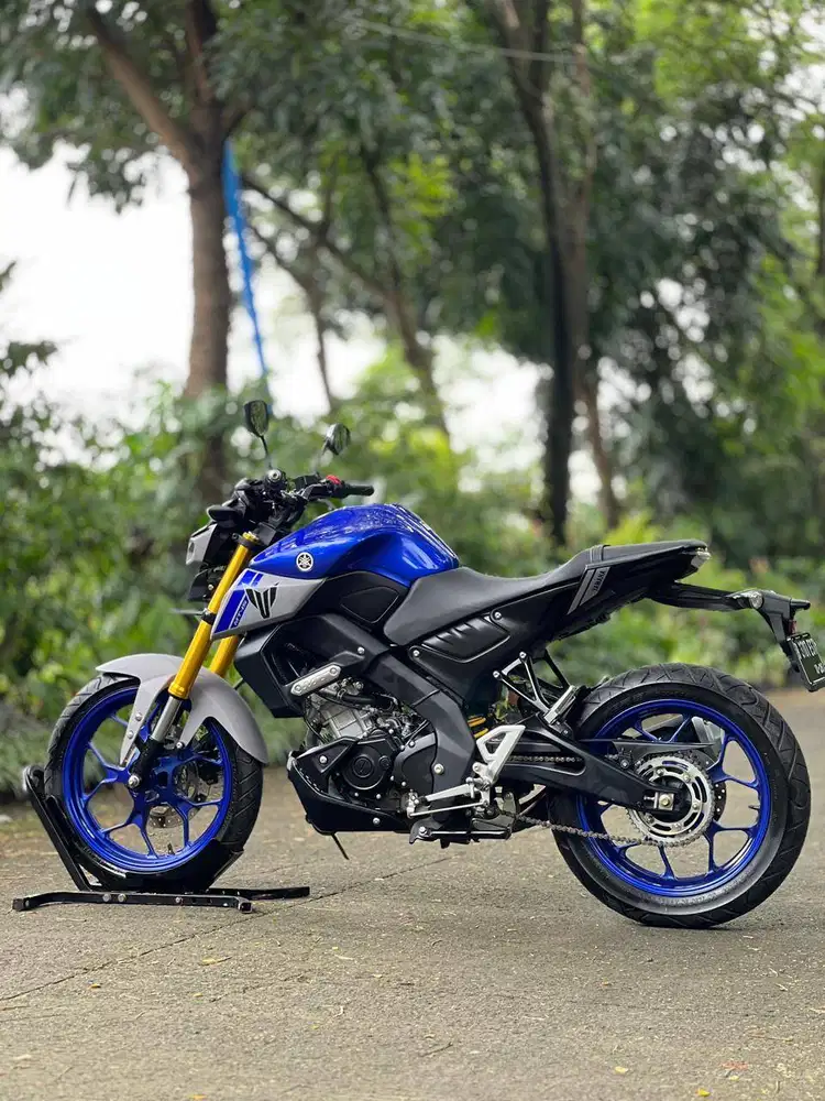YAMAHA MT15 2021 BIRU LOW KM PAJAK HIDUP NO MINUS