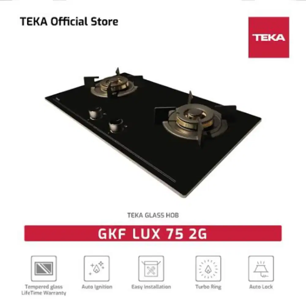 TEKA KOMPOR TANAM GKF-LUX 75 2G