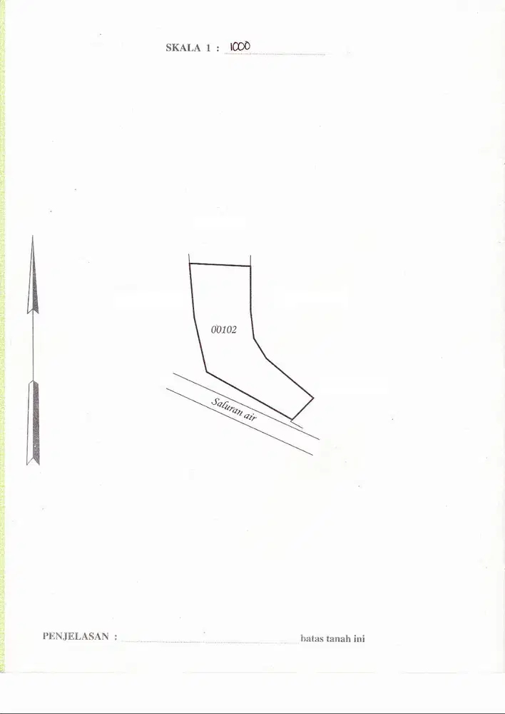 Tanah Pekarangan Subur dekat Sungai