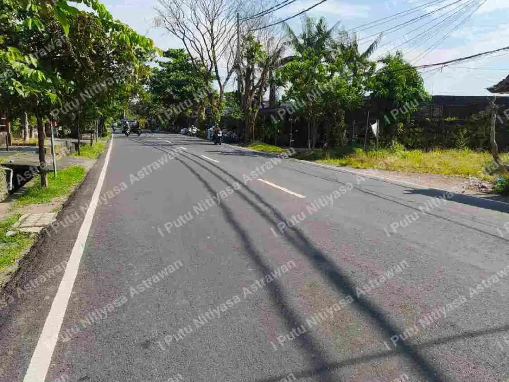 DIJUAL Tanah Pinggir Jalan Utama Jl Hayam Wuruk Denpasar – Lebar Depan 14 Meter