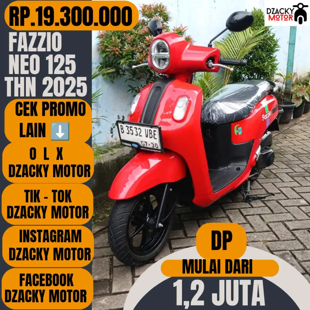 FAZZIO NEO 125  2025 SECOND LIKE NEW