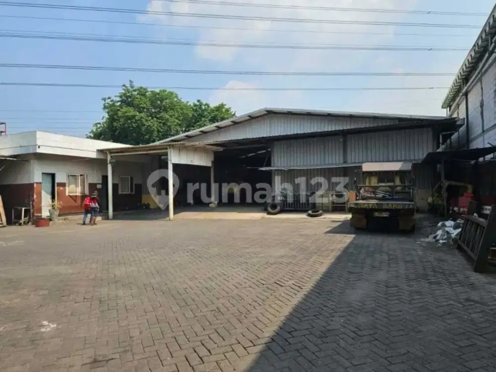 Dijual Gudang By Pass Krian Sidoarjo Strategis Siap Pakai
