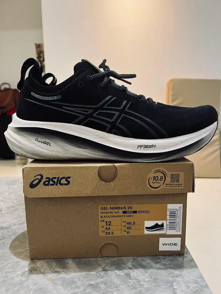 ASICS Gel Nimbus 26 Size 46.5 Wide – Murah Cepat 850rb