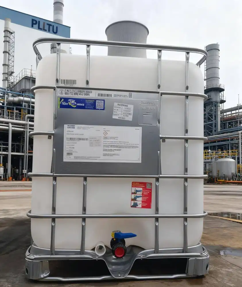 ibc tank 1000L WADAH SOLAR proyek cb
