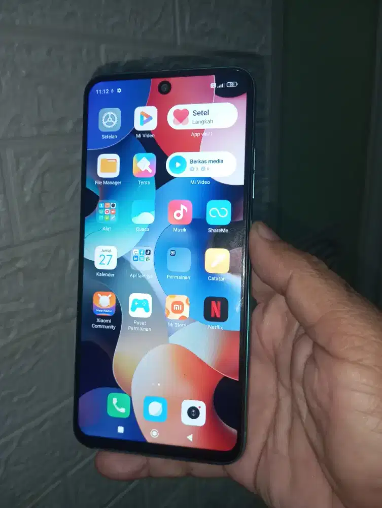 Xiomi note 10 5G ram 8+3/128 NFC on kondisi ada minusnya