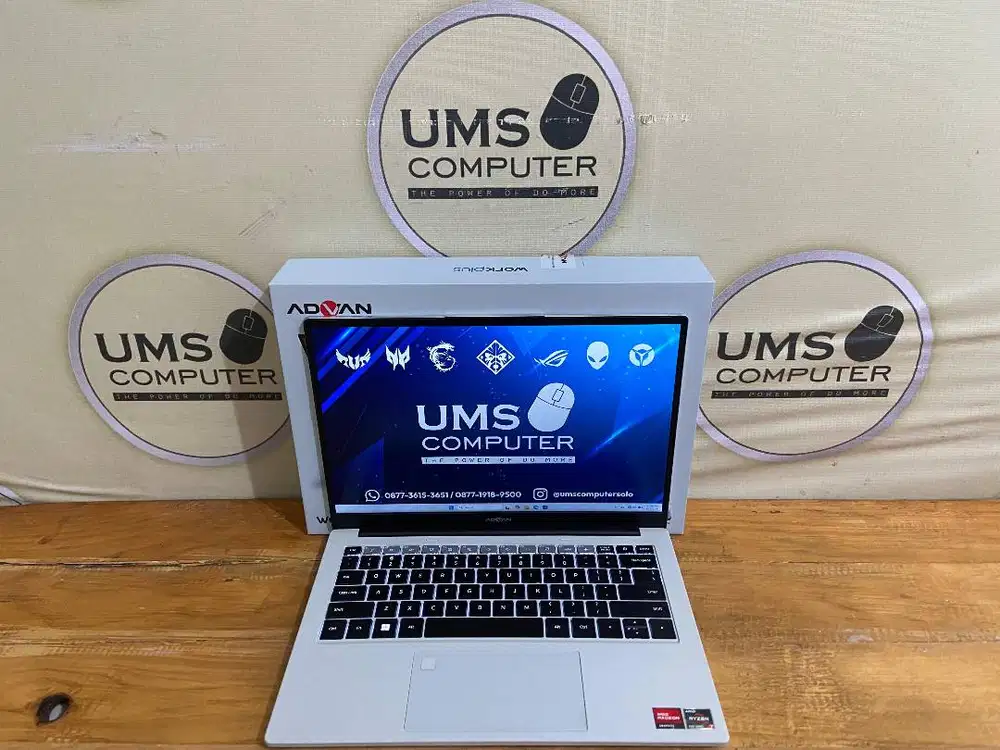 ADVAN WORKPLUS AMD RYZEN 7 7735HS Ram 16GB SSD 512GB WUXGA