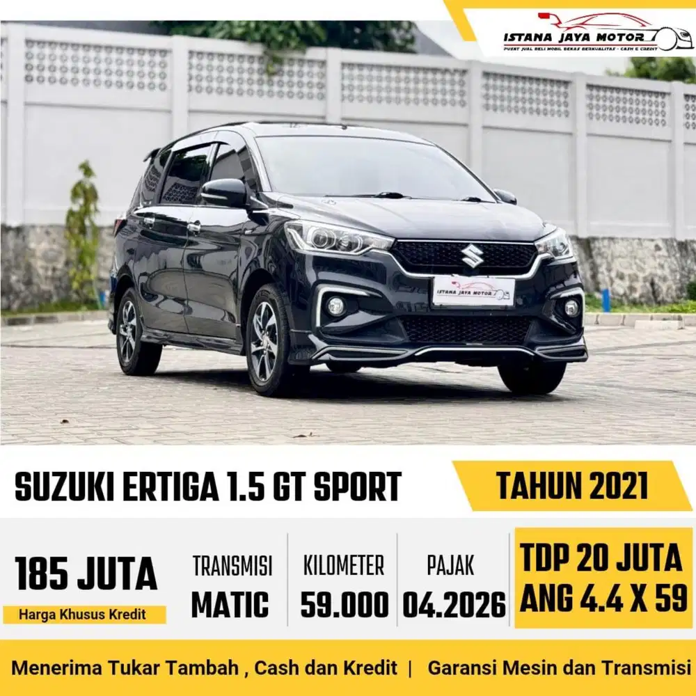 Suzuki Ertiga GT Sport AT th 2021 #istana jaya motor