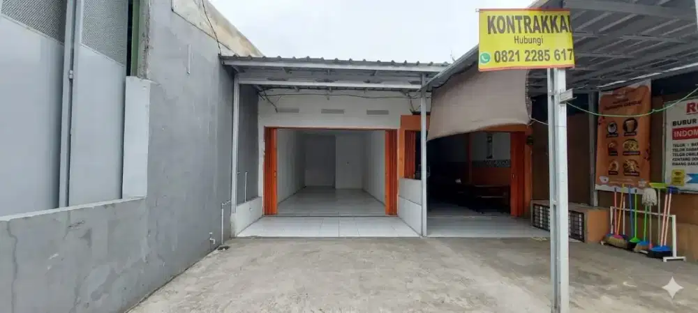 DISEWAKAN KONTRAKAN UNTUK USAHA