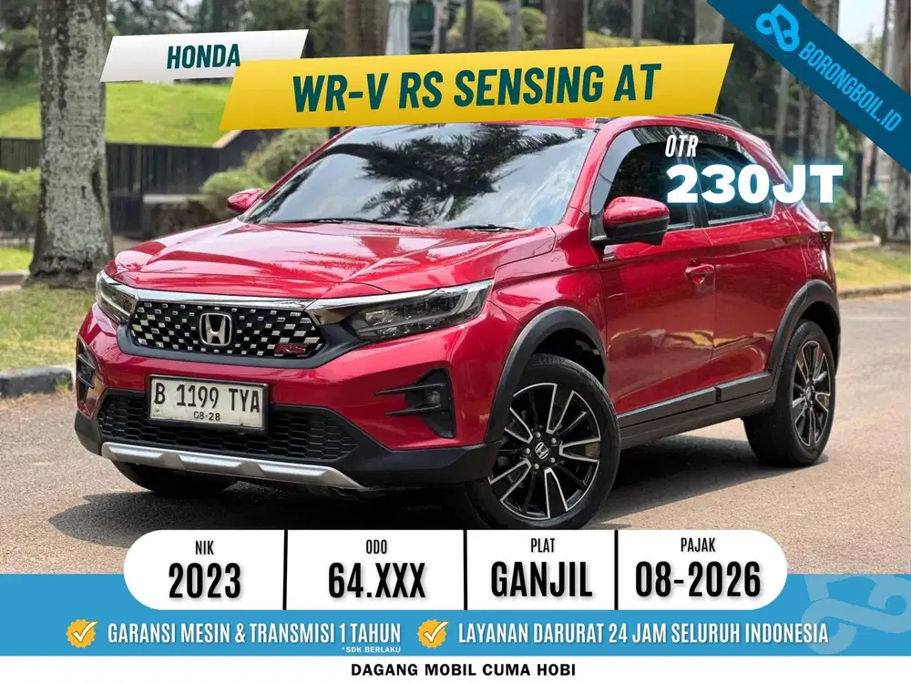 Honda WR-V RS SENSING CVT 2023  Merah*