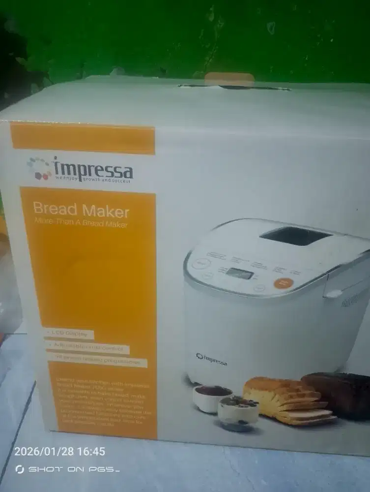 Impressa bread maker
