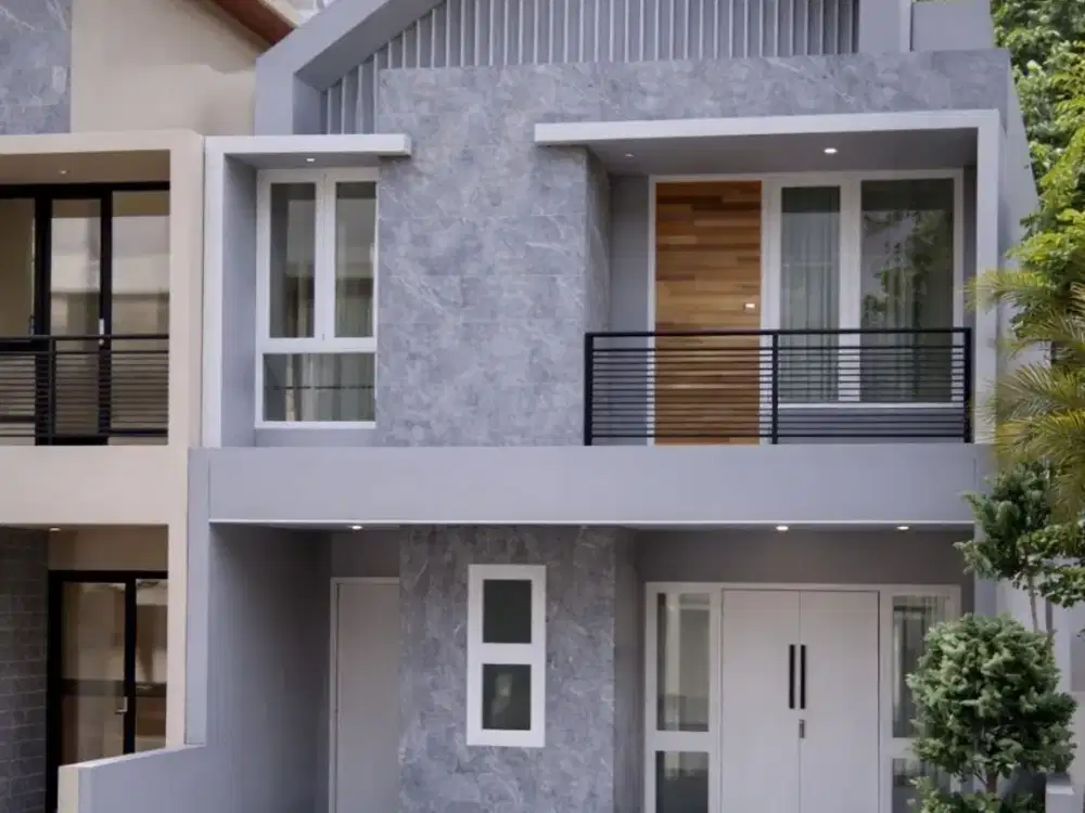 Rumah Jl.Manyar Tirtoyoso, Row jalan kembar