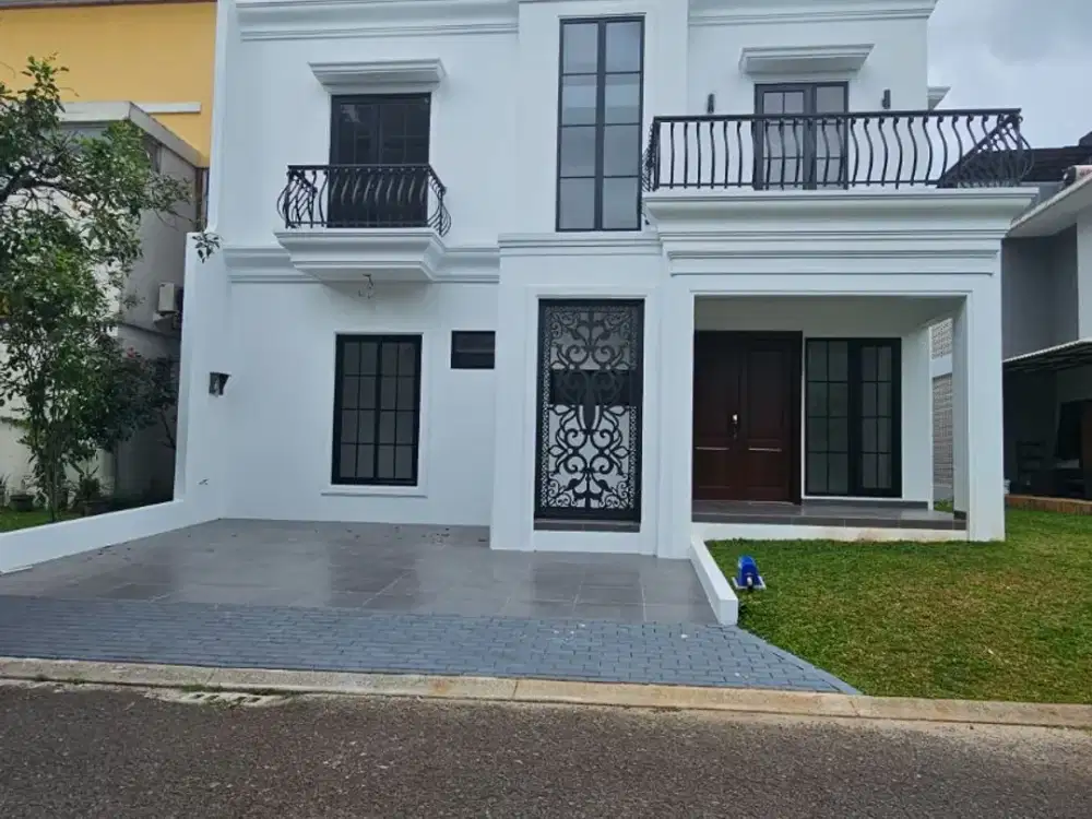 Brand New House Super Kereen The Icon Cosmo BSD City Free Kitchen Set