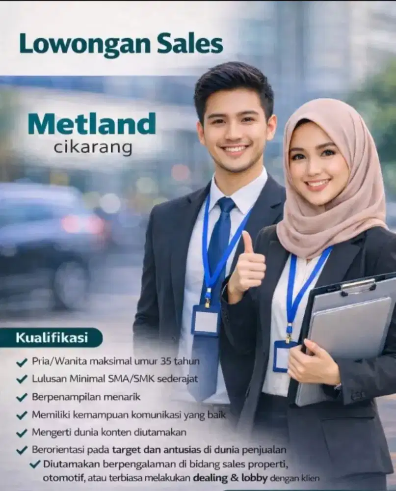 Lowongan Sales Property