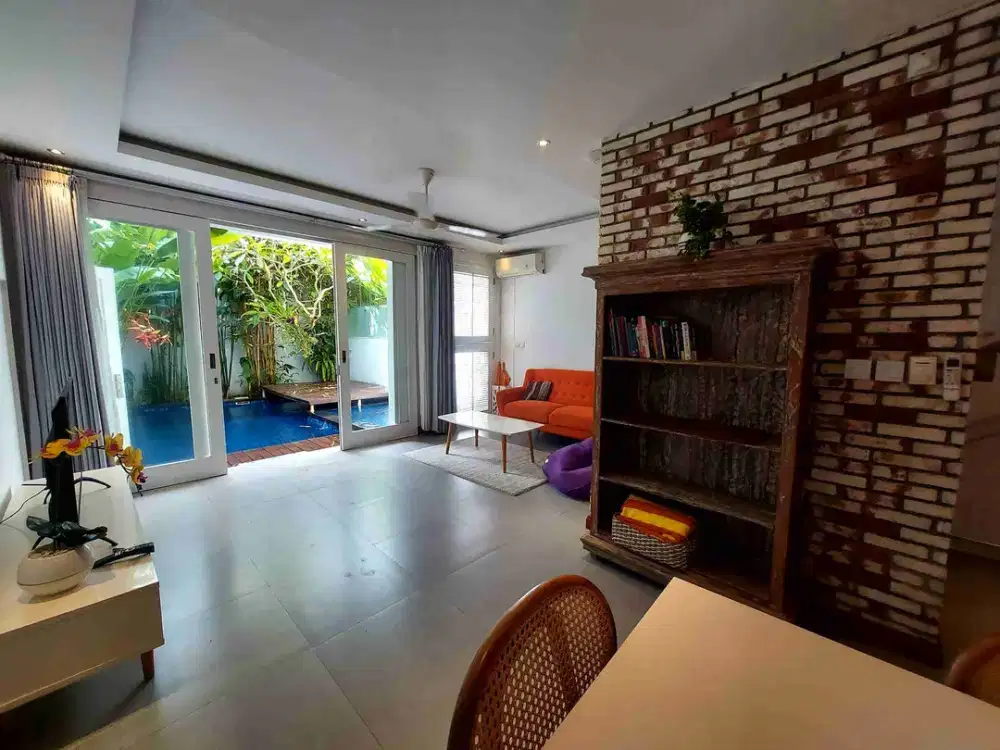 Tropical Living Villa + Studio in Sanur – Private Pool, Quiet Area, Near Beach